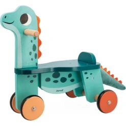 Janod Porteur Bébé Dino Portosaurus -Produits Pour Bébé ja082058280 1