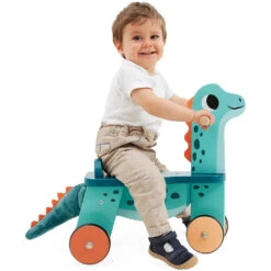 Janod Porteur Bébé Dino Portosaurus -Produits Pour Bébé ja082058280 6