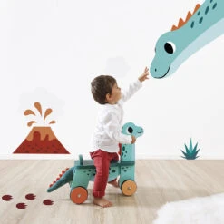 Janod Porteur Bébé Dino Portosaurus -Produits Pour Bébé ja082058280 8