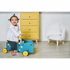 Janod Porteur Bébé Hippo -Produits Pour Bébé ja082080038 5