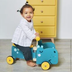 Janod Porteur Bébé Hippo -Produits Pour Bébé ja082080038 6