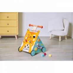 Janod Chariot De Marche Multi-activités Chat -Produits Pour Bébé ja082080052 3