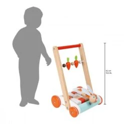 Janod Chariot De Marche Lapin -Produits Pour Bébé ja082082513 3