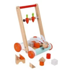 Janod Chariot De Marche Lapin -Produits Pour Bébé ja082082513 4