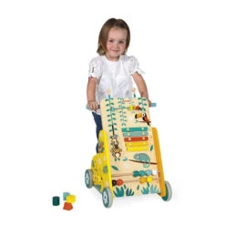 Janod Chariot De Marche Multi-activités Tropik -Produits Pour Bébé ja082082698 4
