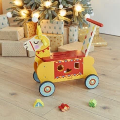 Janod Porteur Bébé Lama -Produits Pour Bébé ja083080045 11