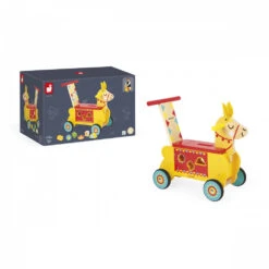 Janod Porteur Bébé Lama -Produits Pour Bébé ja083080045 3