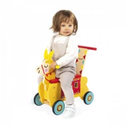 Janod Porteur Bébé Lama -Produits Pour Bébé ja083080045 7