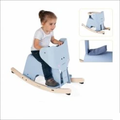 Janod Eléphant à Bascule évolutif -Produits Pour Bébé ja083080243 2