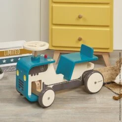 Janod Porteur Tracteur En Bois -Produits Pour Bébé ja083080533 5