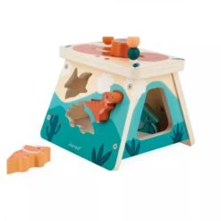 Janod Jouet En Bois Volcan Multi-activités Dino -Produits Pour Bébé ja084258273 6