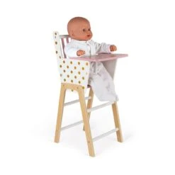 Janod Chaise Haute Poupée Candy Chic -Produits Pour Bébé ja084258884 2