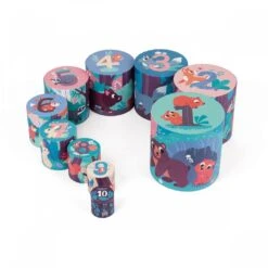 Janod Pyramide Ronde Les Animaux De La Forêt -Produits Pour Bébé ja084326708 1