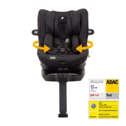 Joie Siège Auto I-size Spin 360 Coal Groupe 0+/1 10 Joie Siège Auto I-size Spin 360 Coal Groupe 0+/1 -Produits Pour Bébé ji032106781 2