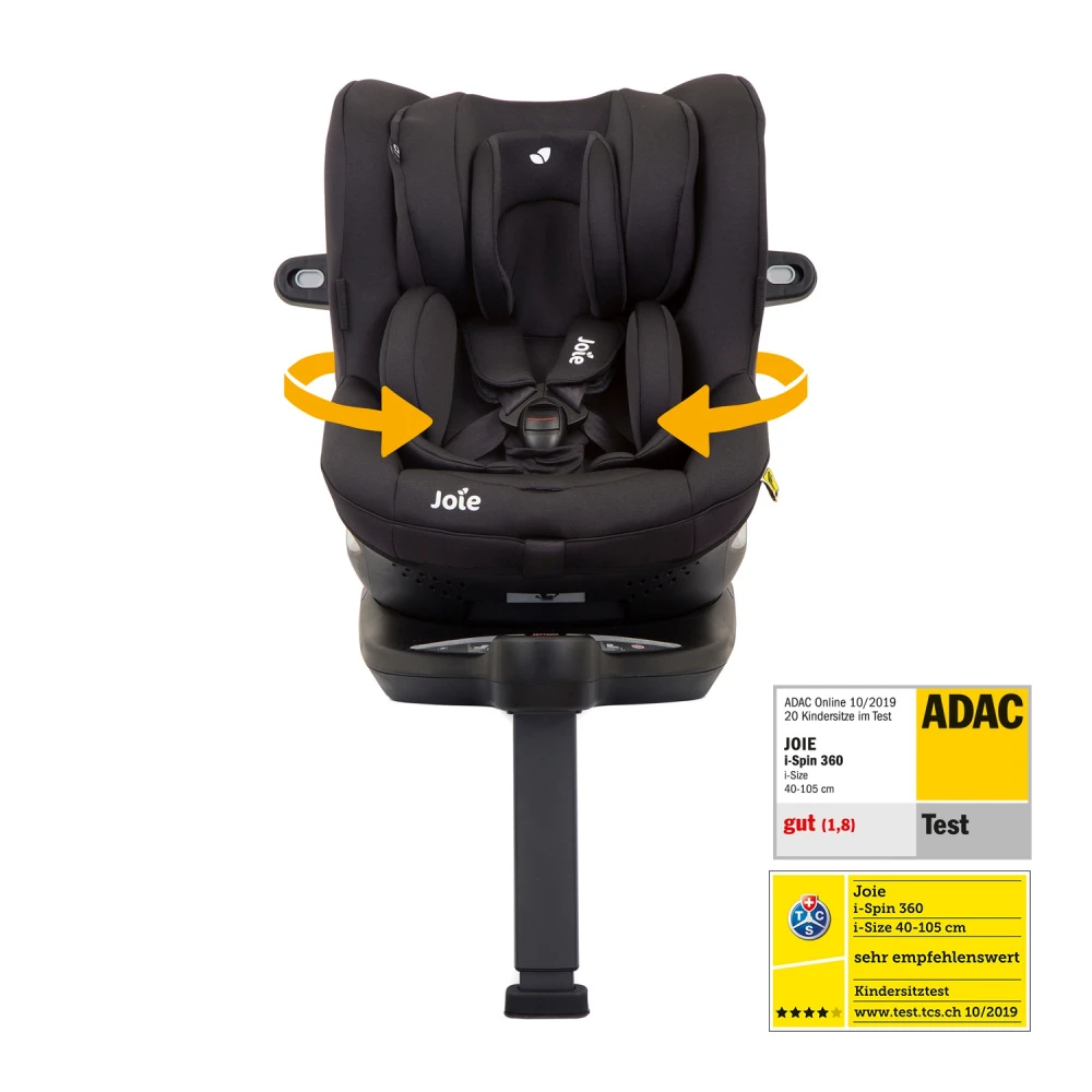 Joie Siège Auto I-size Spin 360 Coal Groupe 0+/1 5 Joie Siège Auto I-size Spin 360 Coal Groupe 0+/1 – Image 3