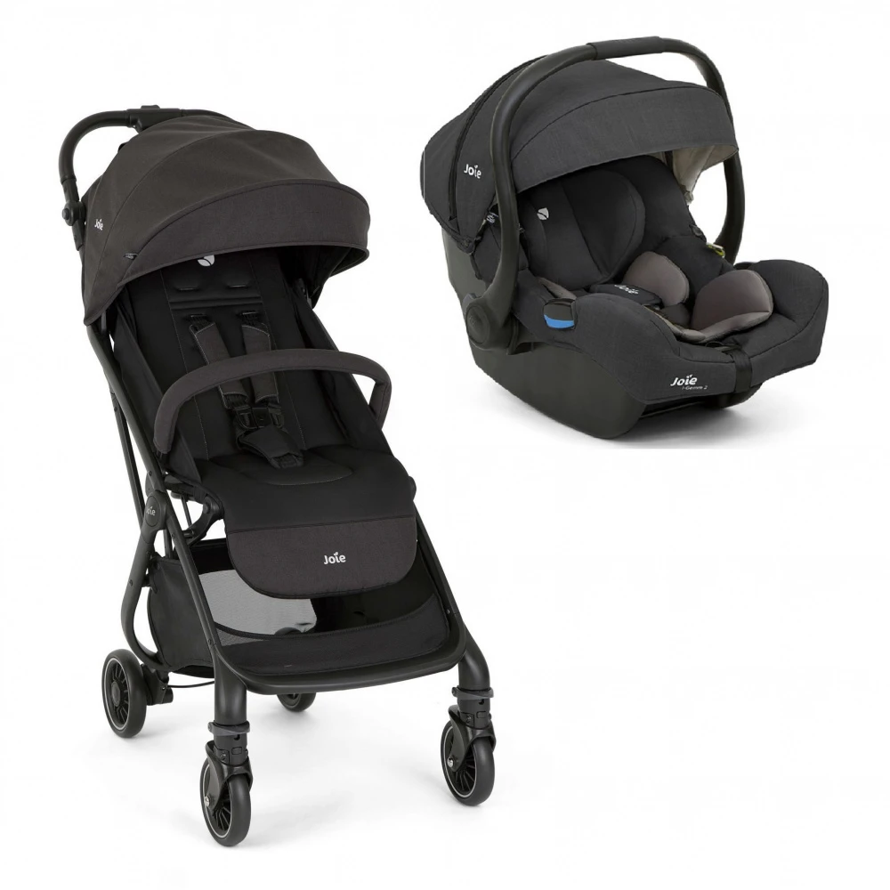 Joie Pack Duo Poussette Tourist Shale + Siège Auto I-gemm 3 Shale 3 Joie Pack Duo Poussette Tourist Shale + Siège Auto I-gemm 3 Shale