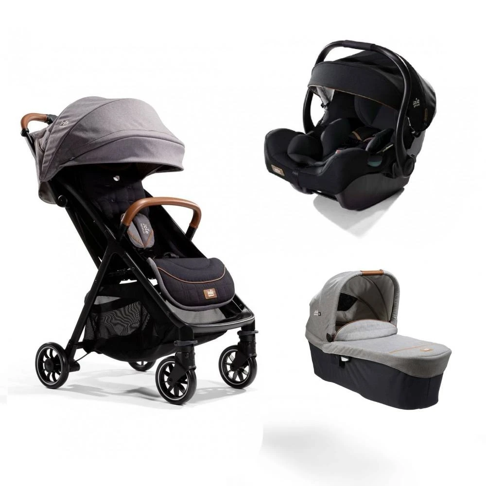 Joie Pack Trio Poussette Parcel Signature Carbon + Siège Auto I-jemini Eclipse + Nacelle Ramble Signature Carbon 3 Joie Pack Trio Poussette Parcel Signature Carbon + Siège Auto I-jemini Eclipse + Nacelle Ramble Signature Carbon