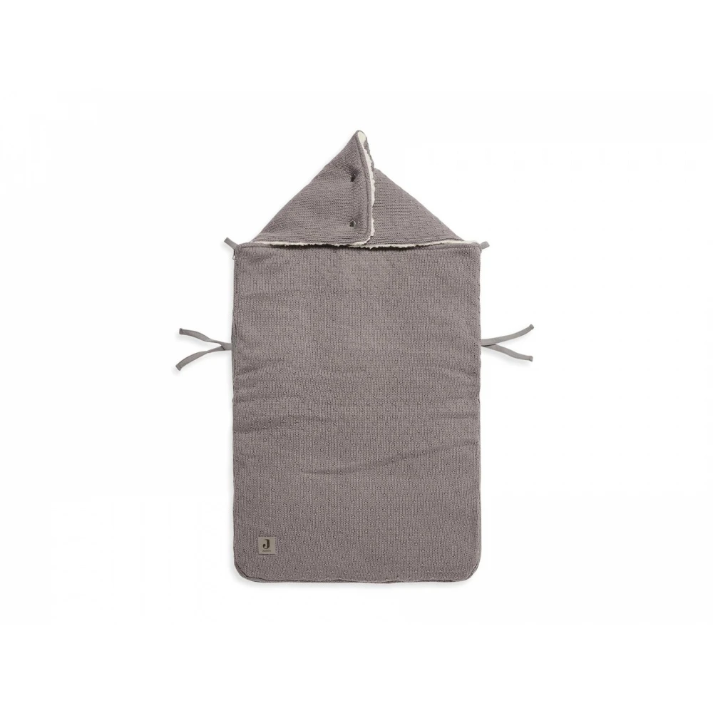 Jollein Chancelière Bliss Knit Storm Grey 4 Jollein Chancelière Bliss Knit Storm Grey – Image 2