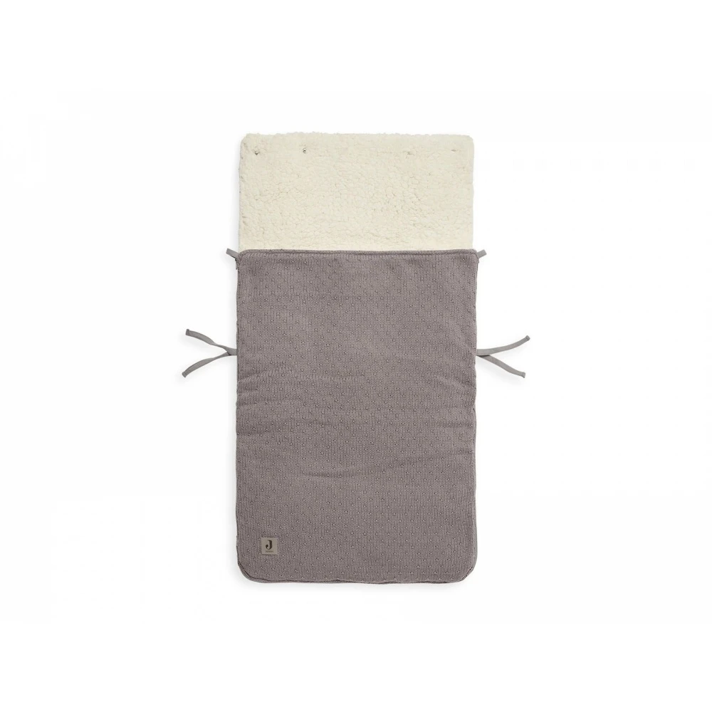 Jollein Chancelière Bliss Knit Storm Grey 5 Jollein Chancelière Bliss Knit Storm Grey – Image 3