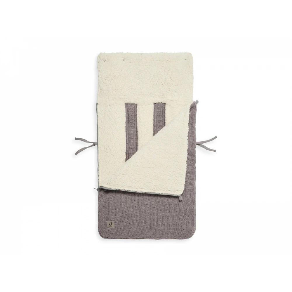 Jollein Chancelière Bliss Knit Storm Grey 7 Jollein Chancelière Bliss Knit Storm Grey – Image 5