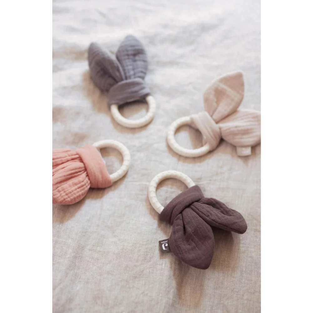 Jollein Anneau Dentition Silicone Oreilles De Lapin Nougat 4 Jollein Anneau Dentition Silicone Oreilles De Lapin Nougat – Image 2