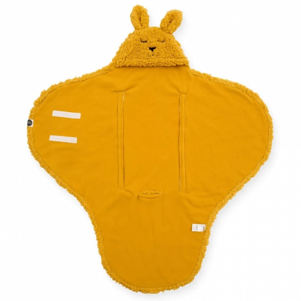 Jollein Couverture Câline Bunny Mustard 3 Jollein Couverture Câline Bunny Mustard