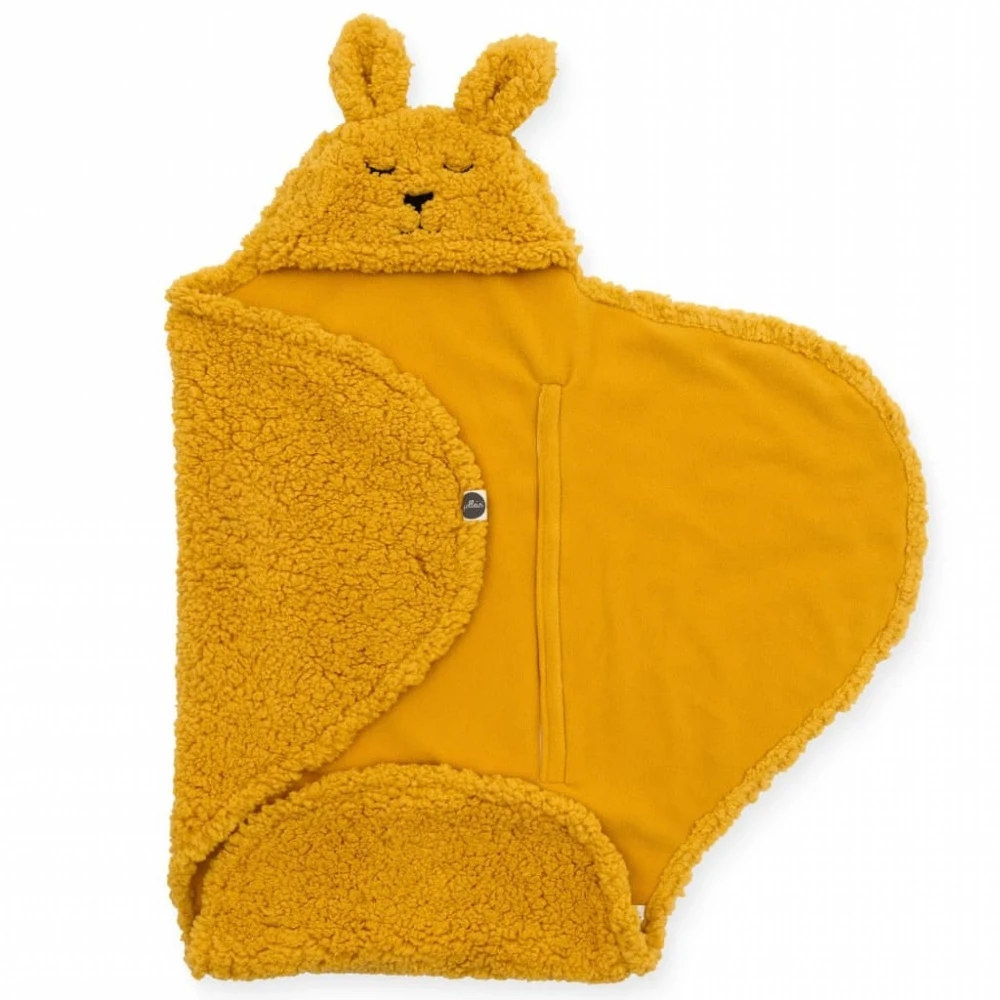 Jollein Couverture Câline Bunny Mustard 4 Jollein Couverture Câline Bunny Mustard – Image 2