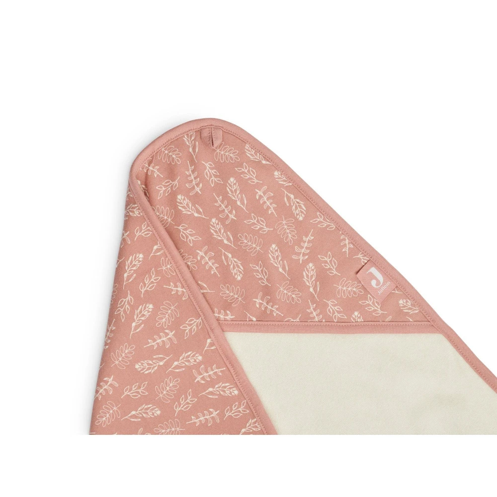 Jollein Cape De Bain Bébé 75x75 Cm Jersey Meadow Rosewood 5 Jollein Cape De Bain Bébé 75x75 Cm Jersey Meadow Rosewood – Image 3