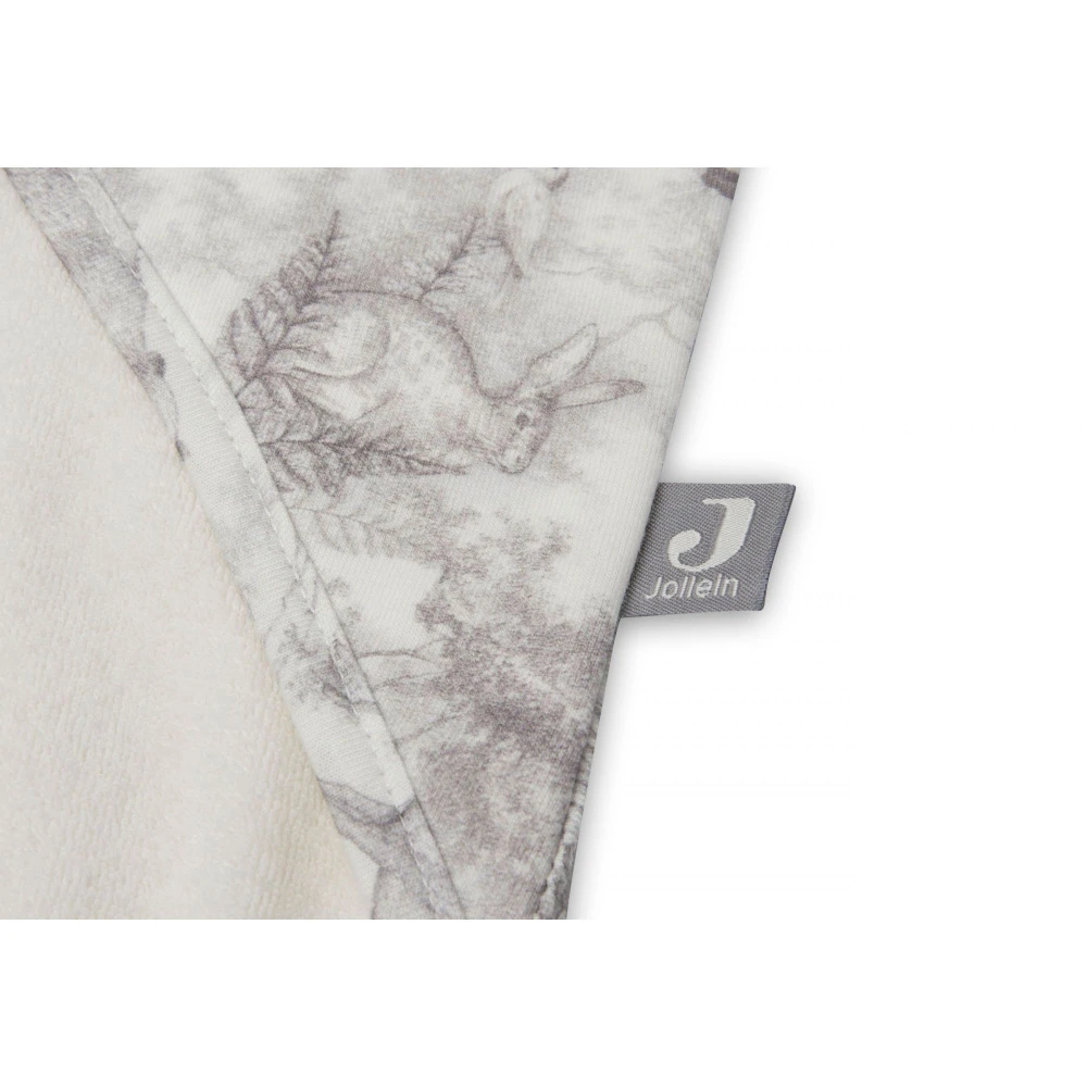 Jollein Cape De Bain Bébé 75x75 Cm Jersey Pimpelmees Forest Animals 7 Jollein Cape De Bain Bébé 75x75 Cm Jersey Pimpelmees Forest Animals – Image 5