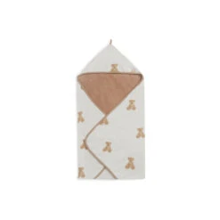 Jollein Cape De Bain Bébé 75x75 Cm Jersey Teddy Bear -Produits Pour Bébé jl091070074 2