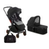Jané Pack Duo Poussette Newel Carbon + Nacelle Micro Pro 2 Racer Black -Produits Pour Bébé jn041786131