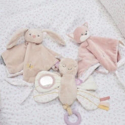 NATTOU Doudou Plat Pomme Lapin -Produits Pour Bébé jo081085111 1