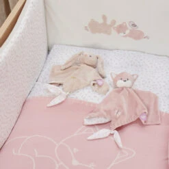 NATTOU Doudou Plat Pomme Lapin -Produits Pour Bébé jo081085111 2