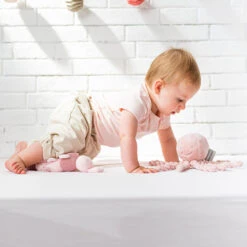 NATTOU Peluche Bébé Pieuvre Lapidou Rose -Produits Pour Bébé jo083177541 1