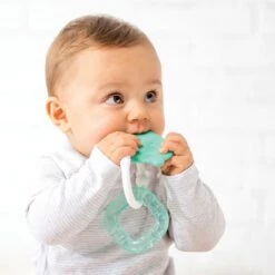 NATTOU Anneau De Dentition Réfrigérant Ours Vert -Produits Pour Bébé jo083177947 2