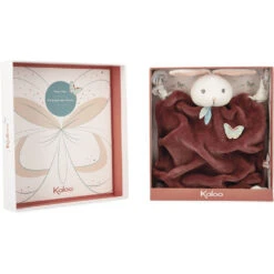 Kaloo Doudou Plat Plume Lapin Cannelle 26 Cm -Produits Pour Bébé ka083340056 2