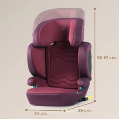 Kinderkraft Car Seat Xpand 2 I-size 100-150 Cm Charry Pearl -Produits Pour Bébé kk032621935 6