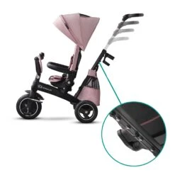 Kinderkraft Poussette Tricycle Easywist Pink -Produits Pour Bébé kk041014494 12