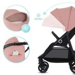 Kinderkraft Poussette Grande Plus Pink -Produits Pour Bébé kk041019307 11