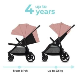 Kinderkraft Poussette Grande Plus Pink -Produits Pour Bébé kk041019307 7