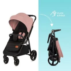 Kinderkraft Poussette Grande Plus Pink -Produits Pour Bébé kk041019307 8