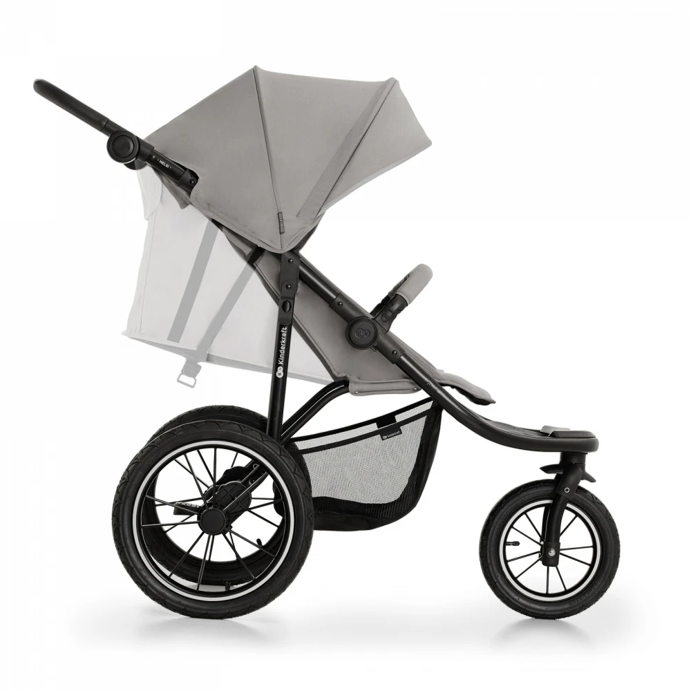 Kinderkraft Poussette Helsi Dust Grey 5 Kinderkraft Poussette Helsi Dust Grey – Image 3