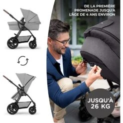 Kinderkraft Pack Poussette Moov Ct Grey 17 Kinderkraft Pack Poussette Moov Ct Grey -Produits Pour Bébé kk041420761 7
