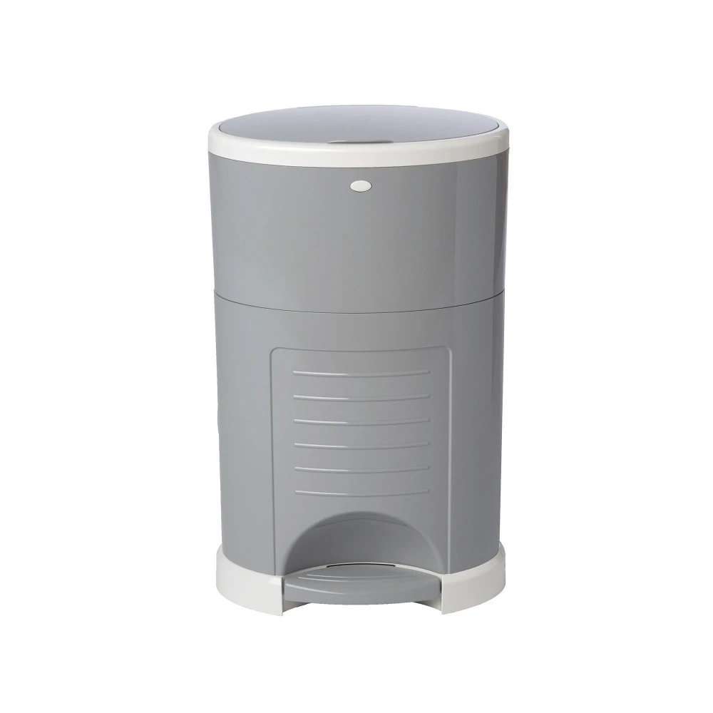 Poubelle à Couches Grise 16l + Une Recharge 4 Poubelle à Couches Grise 16l + Une Recharge – Image 2