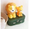A Little Lovely Company Set De 2 Valisettes : Tigre -Produits Pour Bébé lc045401128