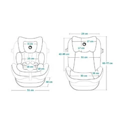 Lionelo Siège Auto Bastiaan Rwf Beige Latte 0-36 Kg -Produits Pour Bébé le032600320 10