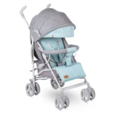 Lionelo Poussette Irma Grey & Mint -Produits Pour Bébé le041055691 3