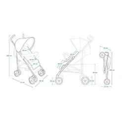 Lionelo Poussette Elia Graphite -Produits Pour Bébé le041058876 15