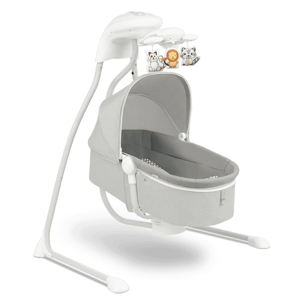 Lionelo Transat Balancelle Henny Grey Dove 5 Lionelo Transat Balancelle Henny Grey Dove – Image 3