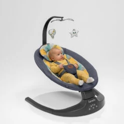Lionelo Transat Balancelle Rina Grey Concrete -Produits Pour Bébé le069001389 1